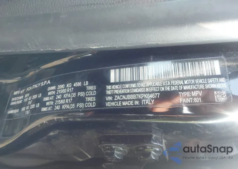 2019 Jeep Renegade Latitude 4X4 из США, поврежденный, VIN ZACNJBBB7KPK64677